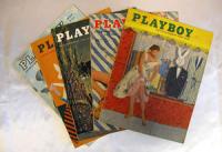 Playboy Magazines Second Year of Publication, February - July, 1955