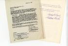 Studio Contracts Signed by Acclaimed Directors Cecil B. DeMille & Howard Hawks