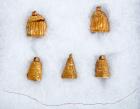 500-200 B.C. Bell Shaped Gold Ornaments - 2