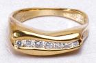 18 Kt. Gold and Diamond Ring