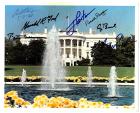 Seven Presidents Signed Photo of White House