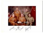 Apollo-Soyuz Autographed Crew Photo