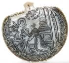 18th Century Engraved Baptismal Shell, Spanish Colonial Philippines