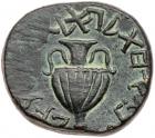 Judaea, Bar Kochba Revolt. AE Large Bronze (26.75 g), 132-135 CE - 2