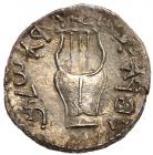 Judaea, Bar Kokhba Revolt. Silver Zuz (2.92 g), 132-135 CE. Undated, attributed to year 3 (134/5 CE) - 2