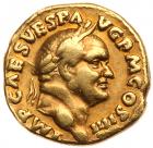 Vespasian. Gold Aureus (7.17 g), AD 69-79