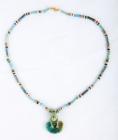 19" Ancient Egyptian Mummy Bead Necklace - 2