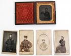 LOT OF (5) CIVIL WAR PHOTOS