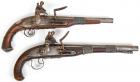 LOT OF (2) ANTIQUE OTTOMAN EMPIRE FLINTLOCK PISTOLS