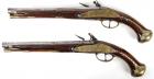 PAIR OF DUTCH FLINTLOCK HOLSTER PISTOLS BY, DULACHS - 2