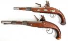 LOT OF (2) ANTIQUE OTTOMAN EMPIRE FLINTLOCK PISTOLS - 2