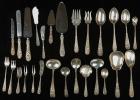 162 Piece Kirk Steiff Sterling Silver " Rose" Hostess Set - 2