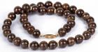 Meteorite Jewelry Round Beads with 14K Gold Beads