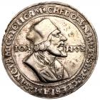 Jan Hus (c.1369-1415) Cast Silver Medal