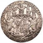 Christoph Ernreich Grafen von Schallenberg. Large Cast Silver Medal, 1667