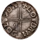 Aethelred II (997-1003). Long Cross type, Silver Penny, undated - 2