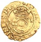 Henry VIII, (1509-1547), Gold Halfcrown, undated