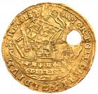 Charles I, (1625-1649). Gold Angel of Ten Shillings, undated - 2