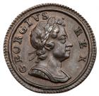 George I, (1714-1727). Copper Farthing, 1717