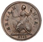 George I, (1714-1727). Copper Farthing, 1717 - 2