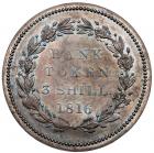 George III, (1760-1820). Copper Pattern for a Crown-sized Coinage, dated 1816 - 2