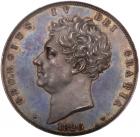 George IV, (1820-1830). Silver Proof Crown, 1826