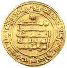 Abbasid. al-Mu'tazz (251-255h). Gold Dinar, 252h (Makka) - 2