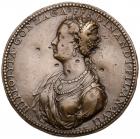 Renaissance. Ippolita Gonzaga, (1535-1563). Cast Bronze Medal, 1552