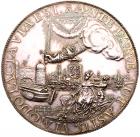 Prince Frederik Hendrik of Orange-Nassau (1584-1647). Capture of Breda, Silver Medal, 1637