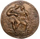 The Dutch Republic. Bronze Marriage Medal, c. 1655-1657