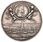 The House of Habsburg. Leopold I, the Hogmouth (1640-1658-1705). The Siege of Vienna and Victories over the Turks, Silver Medal,