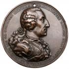 George Washington (1732-1799). Daniel Eccleston's Bronze 'Tribute' Medal, 1805