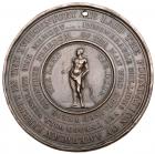 George Washington (1732-1799). Daniel Eccleston's Bronze 'Tribute' Medal, 1805 - 2