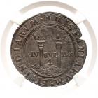 Carlos & Joanna, (1516-1556). Silver 4 Reales, undated M-A (Mexcio City)