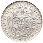 Ferdinand VI, (1713-1759) Silver 8 Reales, 1754-Mo MF - 2