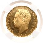 Luis I, (1861-1889). Gold 10,000 Reis, 1879