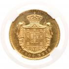 Luis I, (1861-1889). Gold 10,000 Reis, 1879 - 2