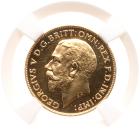 George V, (1865-1936). Gold Proof Half Sovereign, 1911