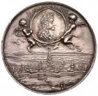 Siege of Vienna and Victories over the Turks. Silver Medal, 1685