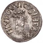 Carolingian. Louis 'le Pieux' (the Pious). as Emperor Louis I, (814-840)