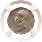 William II. (1792-1849). Silver 25 Cents, 1849