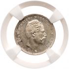 Oscar I. Silver 25 Ore, 1856-ST