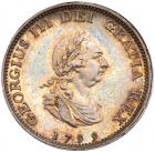 George III, (1760-1820). Silver Restrike Proof Farthing, 1799