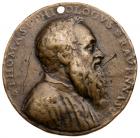 Renaissance. Tomaso Rangone (1493-1577), philologist. Cast Bronze Medal, 1562