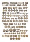 A Collection of Coins in Silver or Billon and Copper (64), from Ibrahim Iskandar I bin Muhammad (1058-1097h / 1648-1687 AD) to M