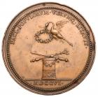 Philip V (1683-1700-1746). Copper Proclamation Medal (1702) - 2