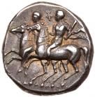 Calabria, Taras. Silver Nomos (6.40 g), ca. 280-272 BC