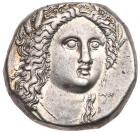 Lucania, Metapontion. Silver Nomos (7.81 g), ca. 330-290 BC