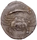 Sicily, Akragas. Silver Hemidrachm (1.86 g), ca. 420-406 BC - 2