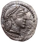 Sicily, Syracuse. Deinomenid Tyranny. Silver Litra (0.70 g), 485-466 BC